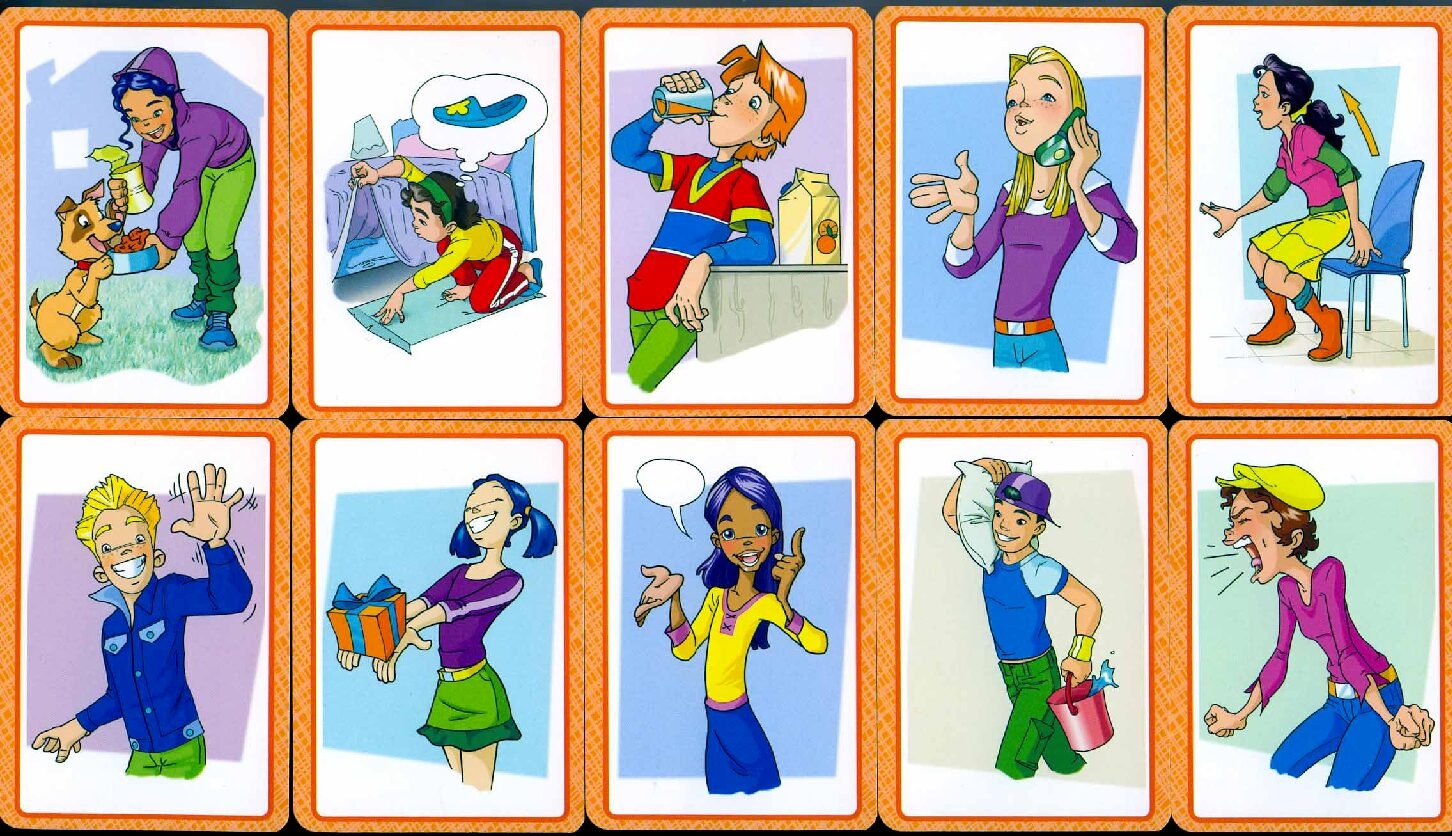 English Esl Vocabulary Flashcards Verbs