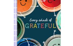 Every Shade Of Grateful Thank You Card 299LJB1348