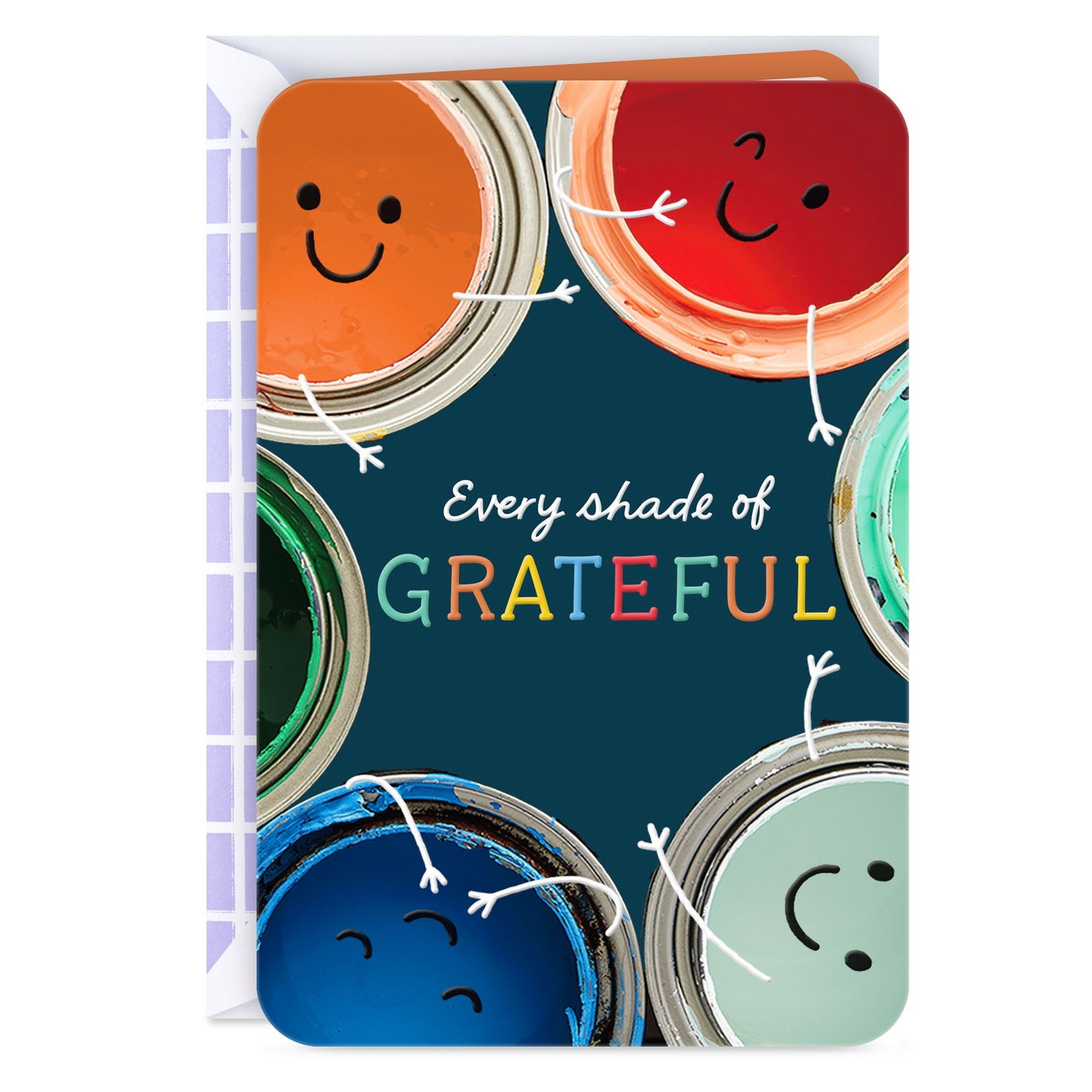 Every Shade Of Grateful Thank You Card 299LJB1348 Every Shade Of Grateful Thank You Card 299LJB1348