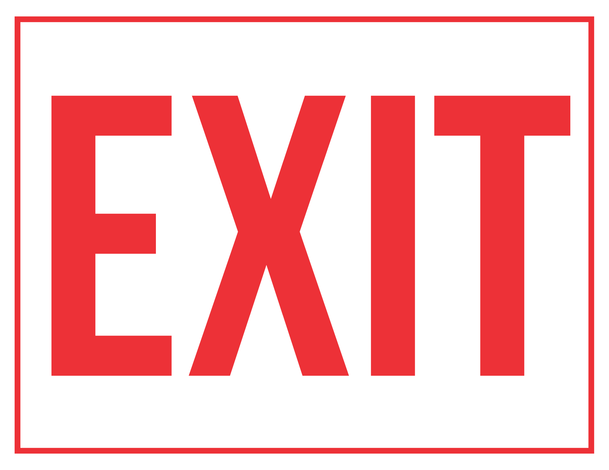 Exit Sign
