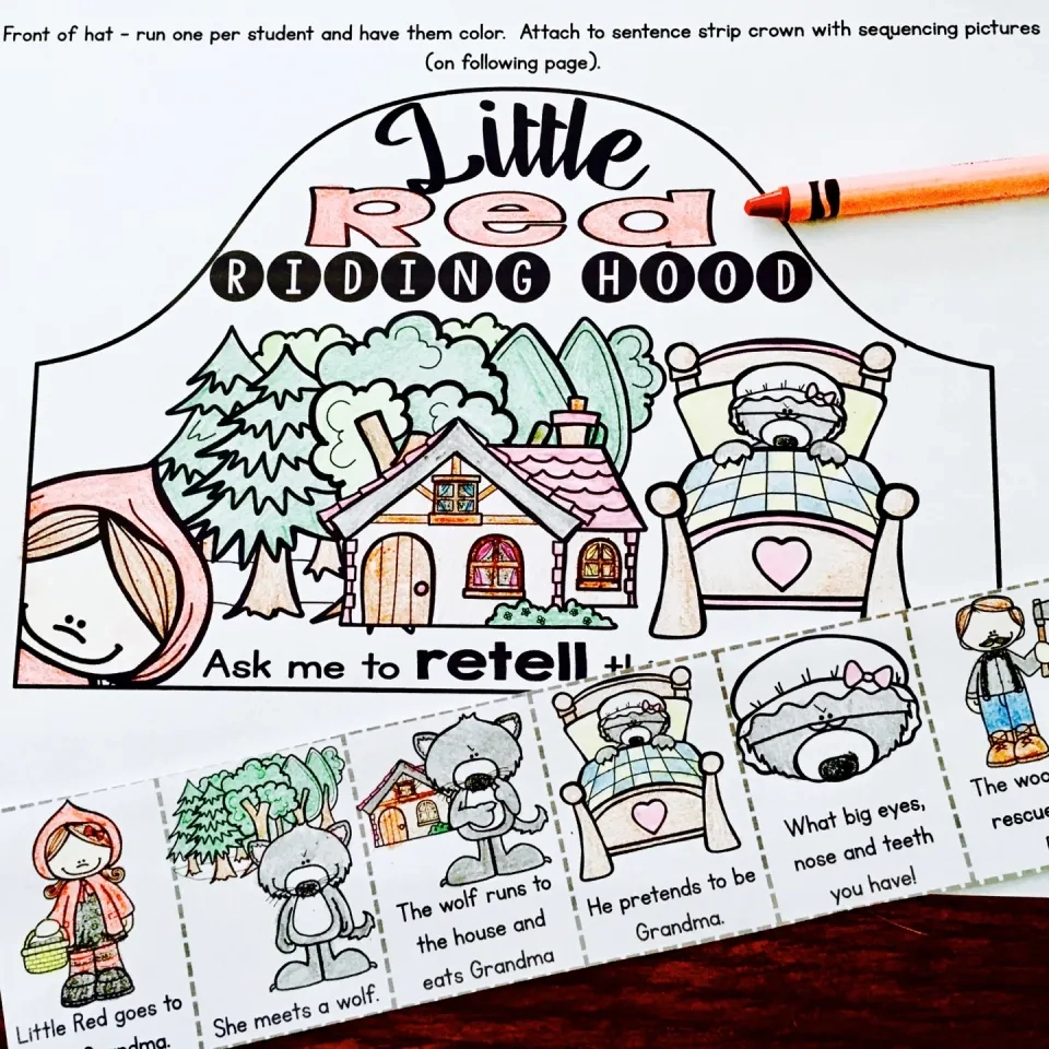 Fairy Tale Retell Activities