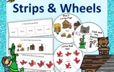 Fairy Tale Sequence Cards Retell Wheels Set 1