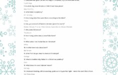 Family Christmas Quiz