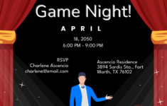 Family Feud Invitation Design