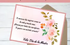 Felicidades Mami Sentimental Spanish