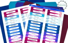 Filing Cabinet Labels Printable Filing