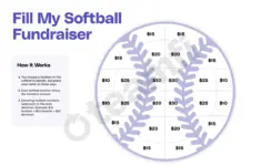 Fill My Softball Fundraiser Template Start Raising Money