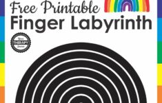 Finger Labyrinth Printable