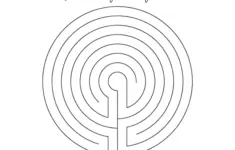 Finger Labyrinth Printable