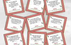 Finish The Lyrics Game Adult Christmas 28120