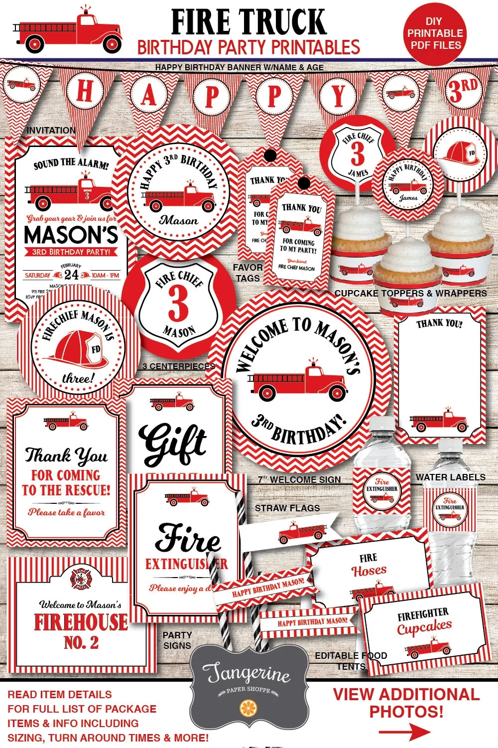 firefighter birthday party free printables firefighter birthday party free printables
