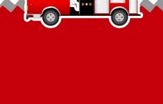 Firetruck Themed Birthday Party With Free Printables