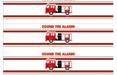 Firetruck Themed Birthday Party With Free Printables