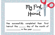 First Haircut Free First Haircut