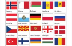 Flags Of The World Bingo Europe Esl Ell Newcomer Game