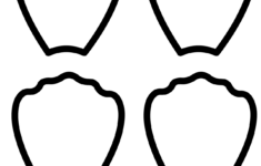 Flower Petal Template