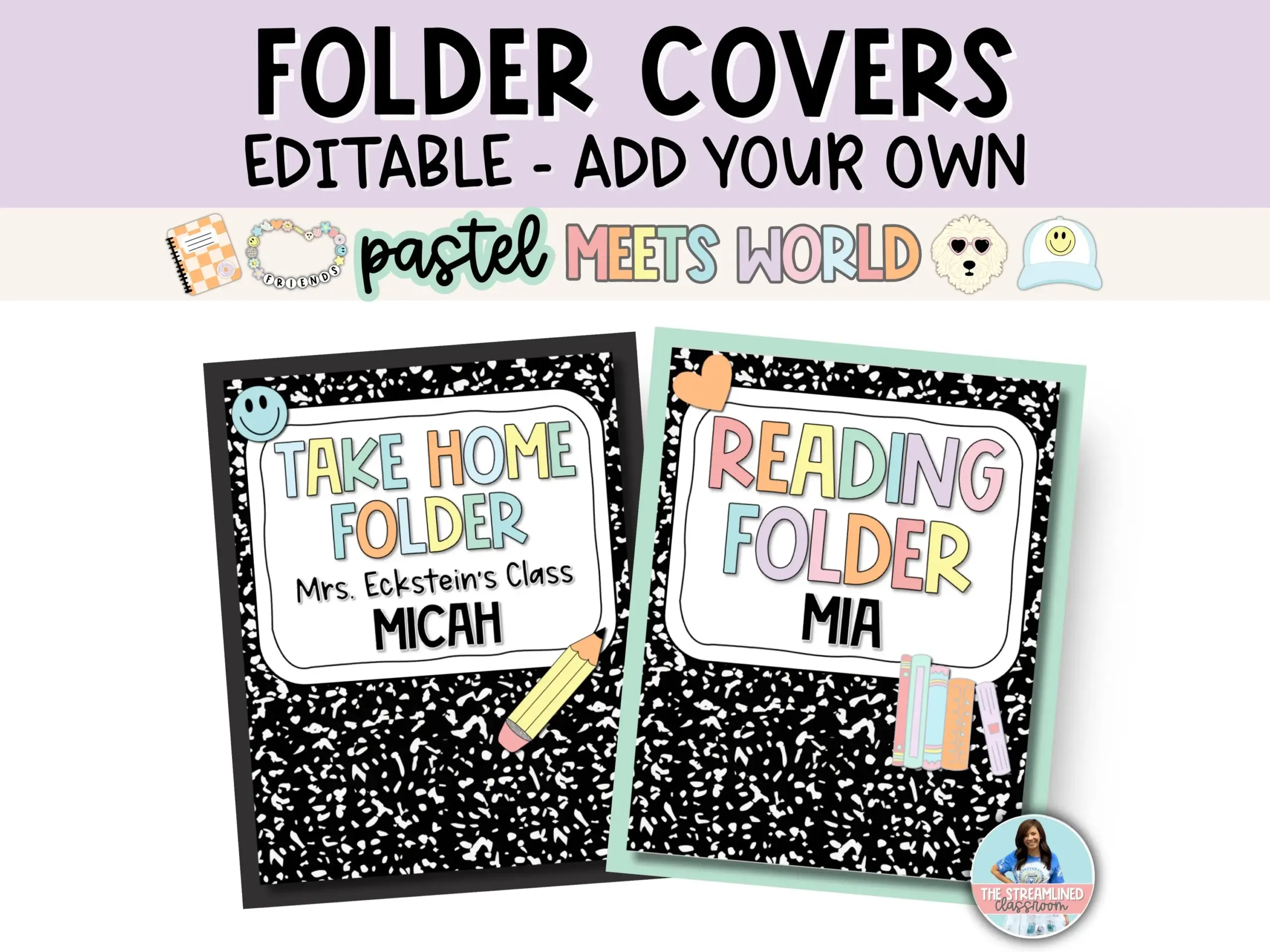 Folder Covers For Homework Subject Or Folder Covers For Homework Subject Or