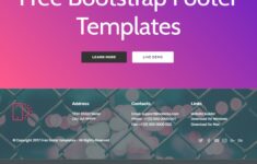 Footer Template