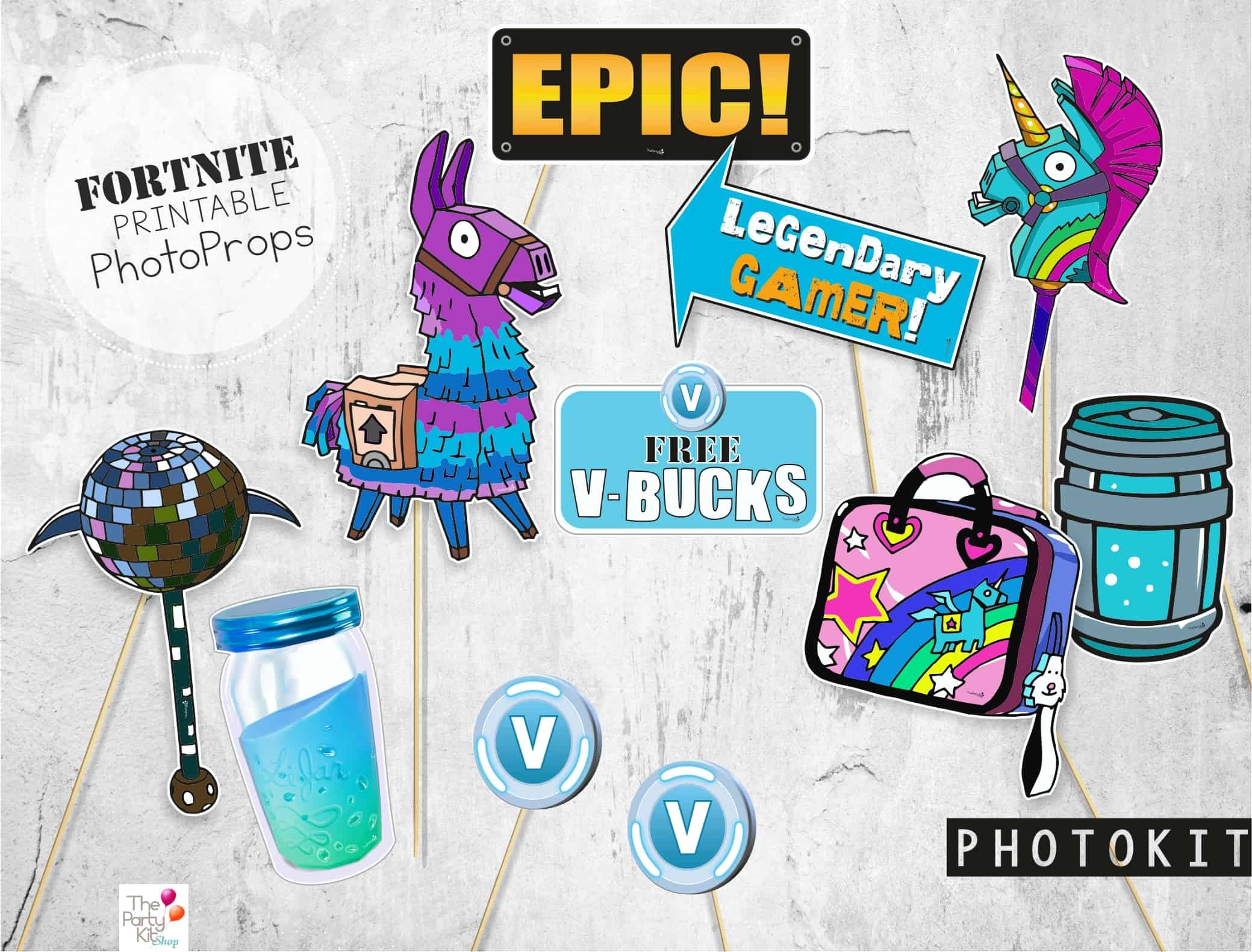 Fortnite Party Printables Freebies Fortnite Party Printables Freebies