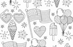 Fourth Of July Coloring Pages
