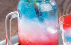 Fourth Of July Layered Mocktail