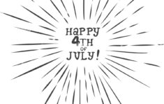 Fourth Of July Vector Vectors