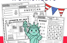 Fourth Of July Worksheets