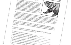 Fr00855 Groundhog Day Grades 5 6 Free Printable Fr00855