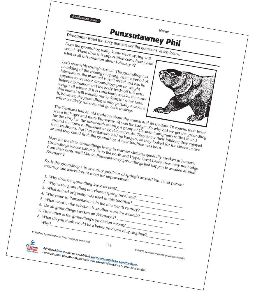 free printable groundhog day worksheets free printable groundhog day worksheets