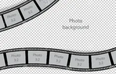 Frames Swirl Film Strip Template