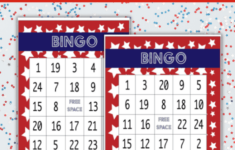 Free 4th Of July Bingo Printable Game