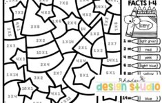 Free 4th Of July Color By Number Worksheets