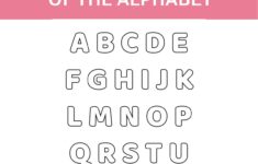 Free Alphabet Printables Letters Worksheets Stencils Abc Flash Cards