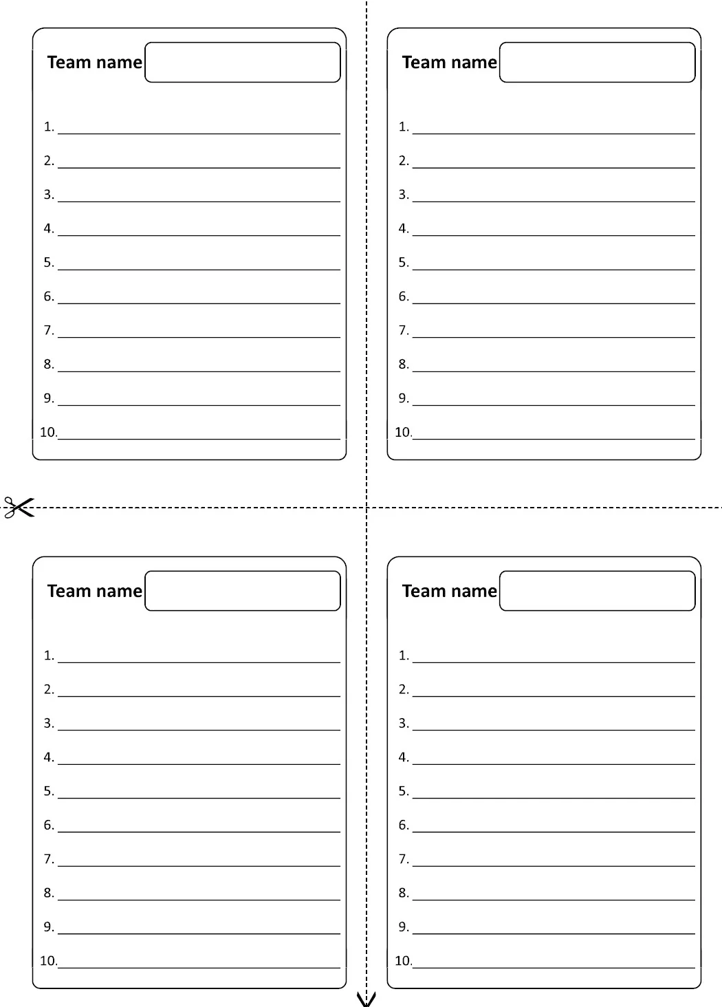 free printable quiz answer sheets free printable quiz answer sheets