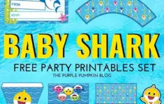 Free Baby Shark Party Printables