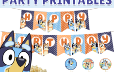 Free Bluey Party Printable Ideas