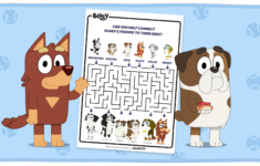 Free Bluey Printables Games And Recipes