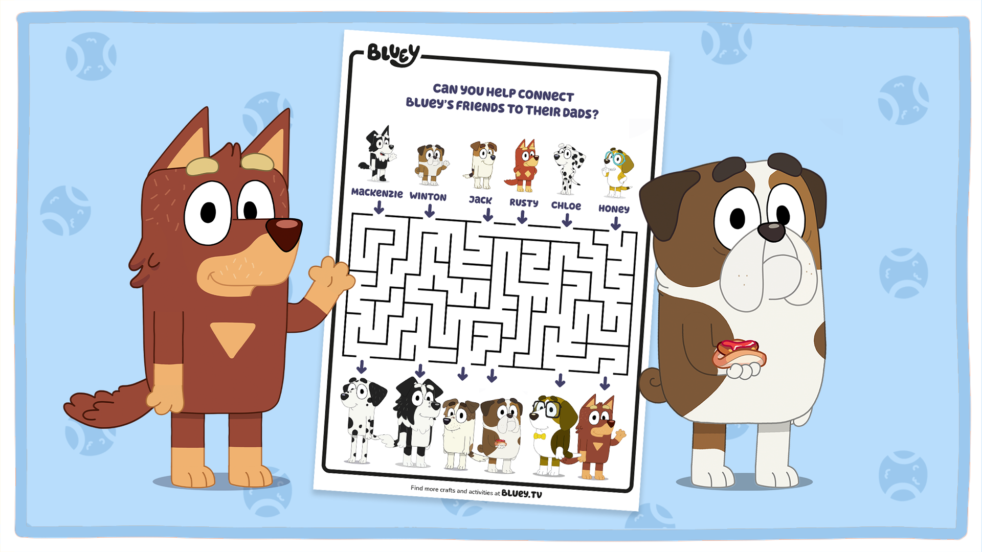 Free Bluey Printables Games And Recipes
