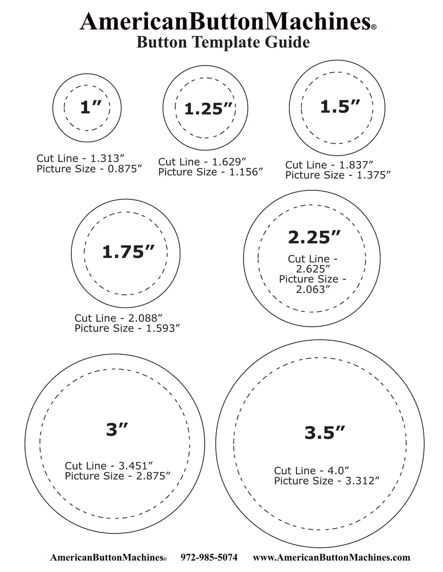Free Button Making Templates Free Button Making Templates