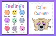 Free Calm Down Corner Printables