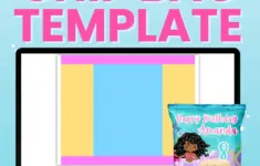 Free Chip Bag Template Canva