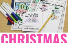 Free Christmas Phonics Worksheets