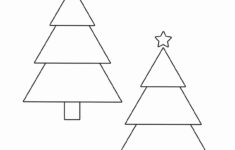 Free Christmas Tree Template