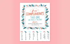 Free Compliment Printable
