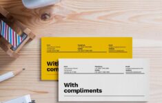Free Compliment Slip Mockup PSD Template 872286873