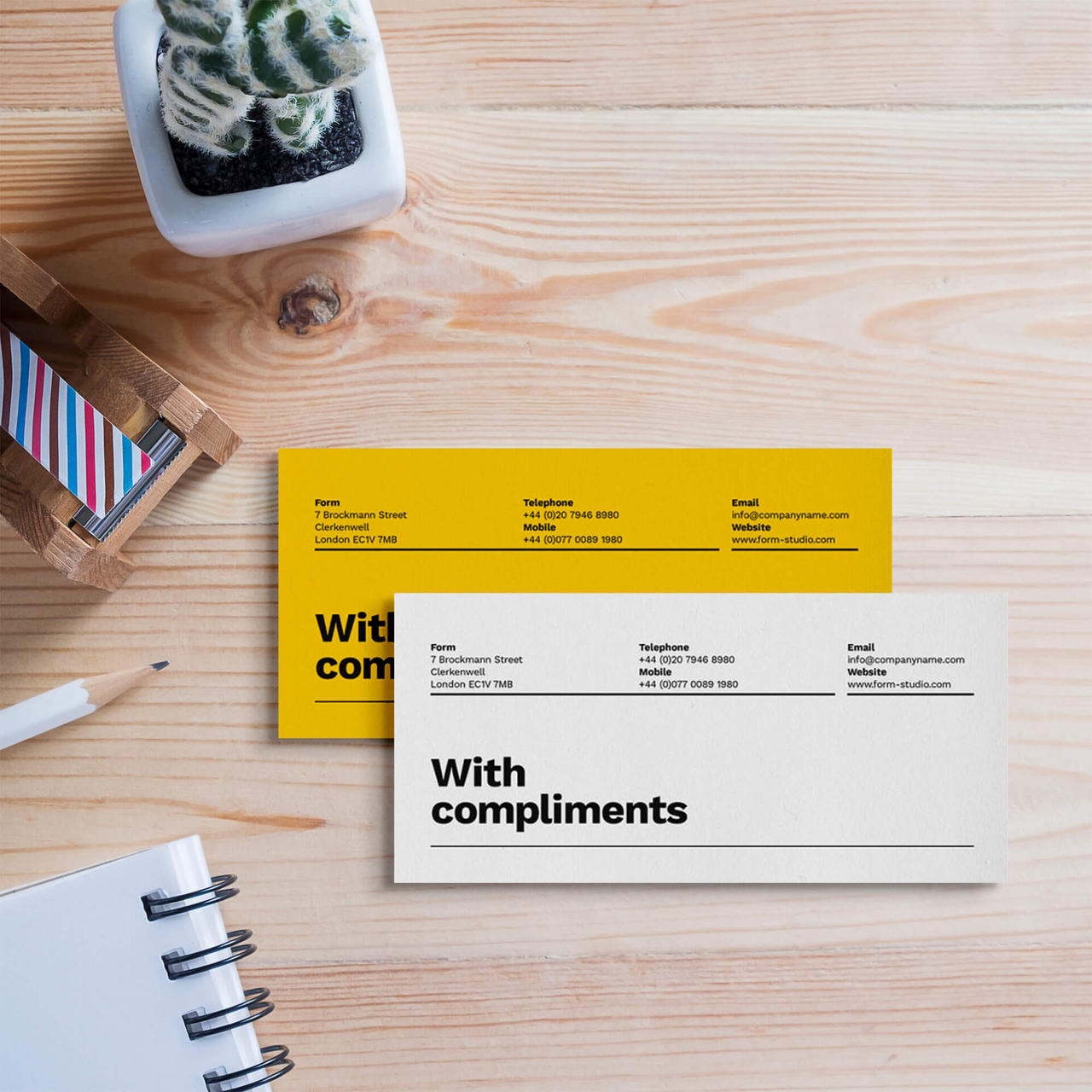 free compliment slip template