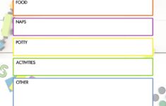 Free Daycare Daily Report Child Care Printable
