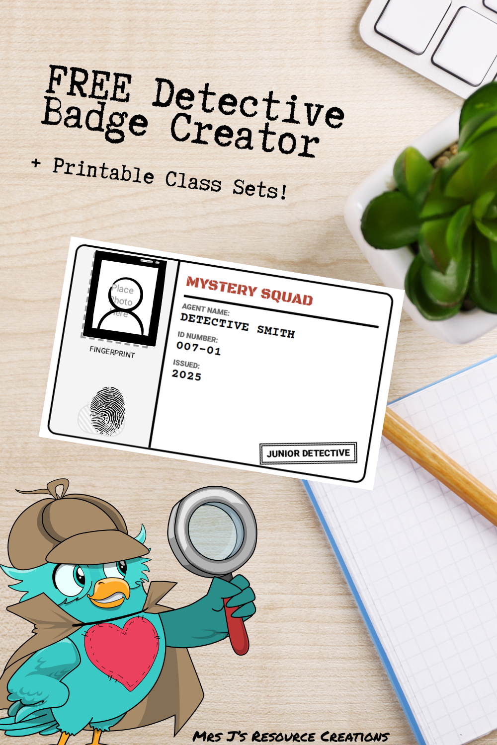 Free Detective Badge Maker