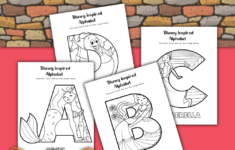 Free Disney Printable Alphabet Letters