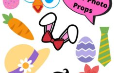 Free Easter Photo Props